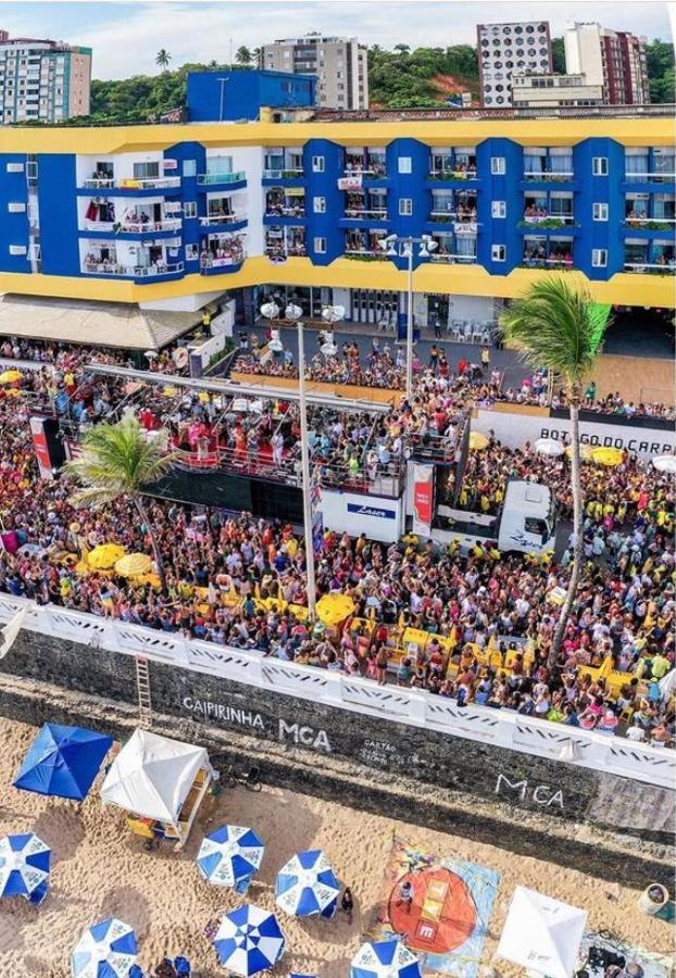 Flat O Point Do Carnaval Do Farol Da Barra Apartment Salvador Exterior photo